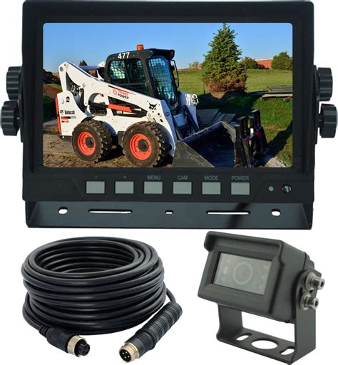 adding backup camera to skid steer|heavy equipment backup camera.